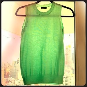 Knit Sweater Mint Green J Crew Sweater Tank